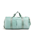 Gym Bag with Shoe Compartment and Wet Bag Airplane Travel Duffel Bag Sports Fitness Tote Bag for Swimming Yoga【Smq】