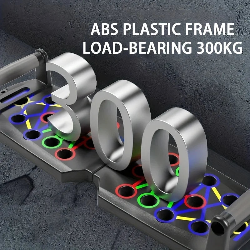 Revolutionary Push-Up Board Set: Portable and Multifunctional Fitness Equipment for Total Upper Body Strength Training