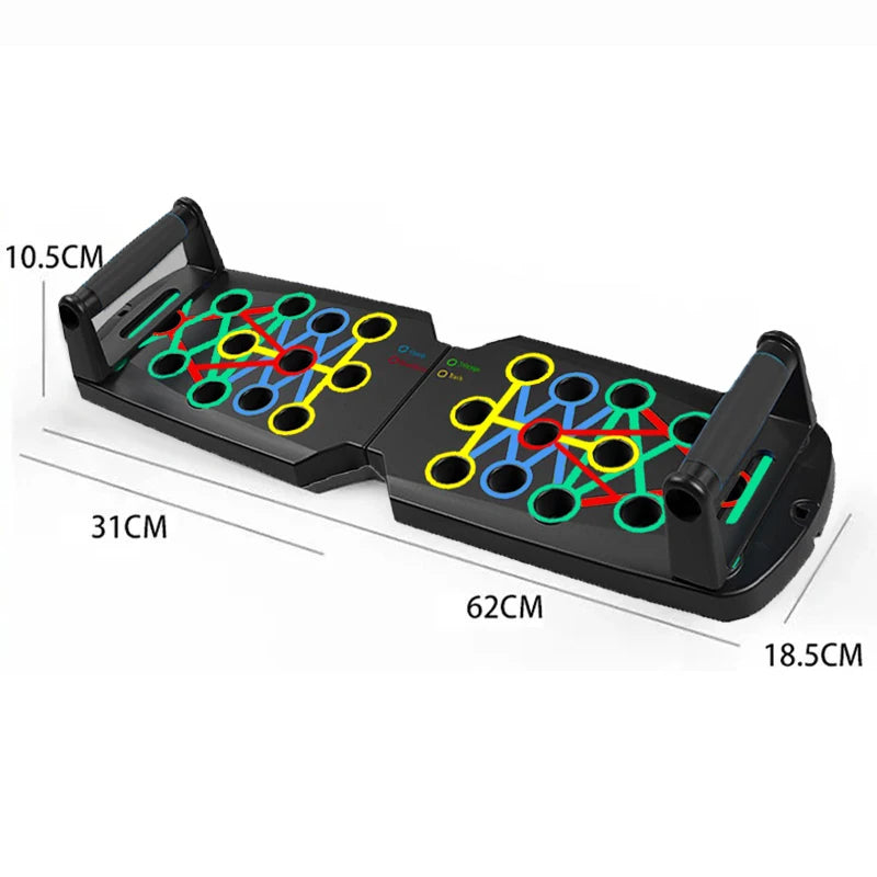Revolutionary Push-Up Board Set: Portable and Multifunctional Fitness Equipment for Total Upper Body Strength Training